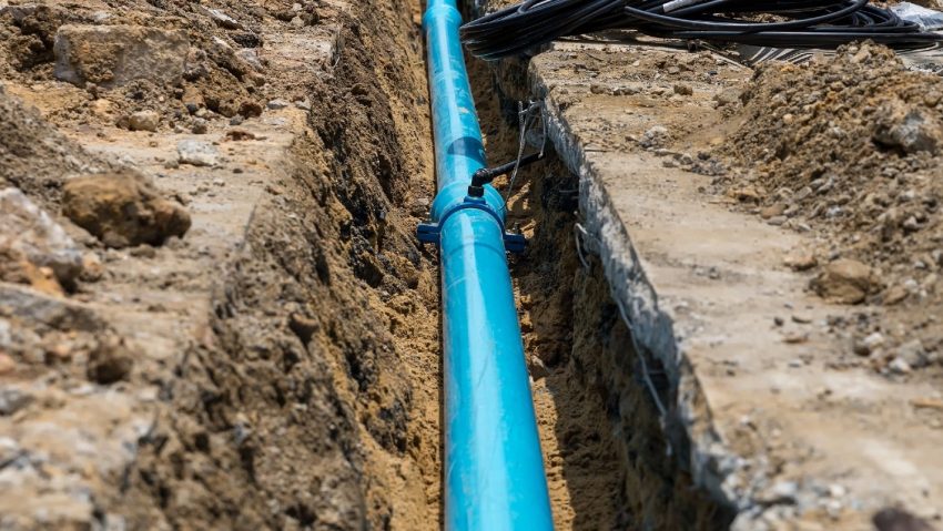Leitungsbau für Trink- und Abwasserleitungen